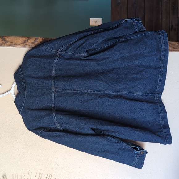 Old Navy Denim Barn Jacket - Picture 6 of 7